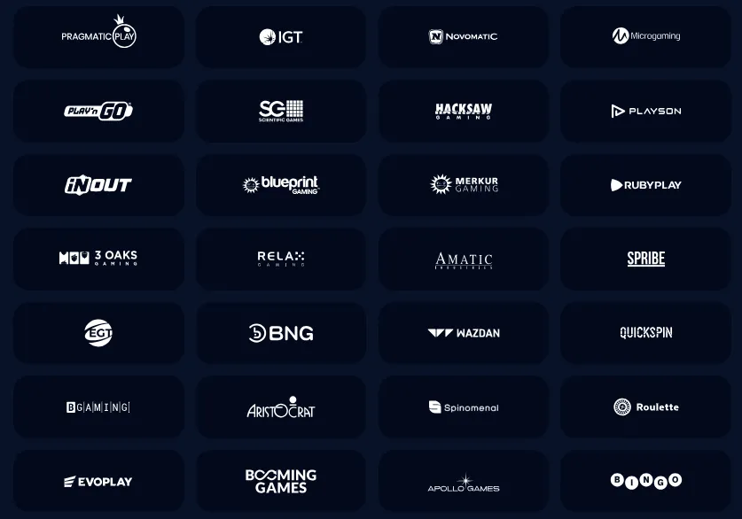 gambiva casino providers